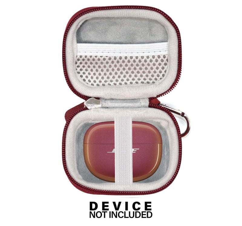 CaseSack Case for Bose Ultra Open Bluetooth Earbuds (Wine) - Image 3