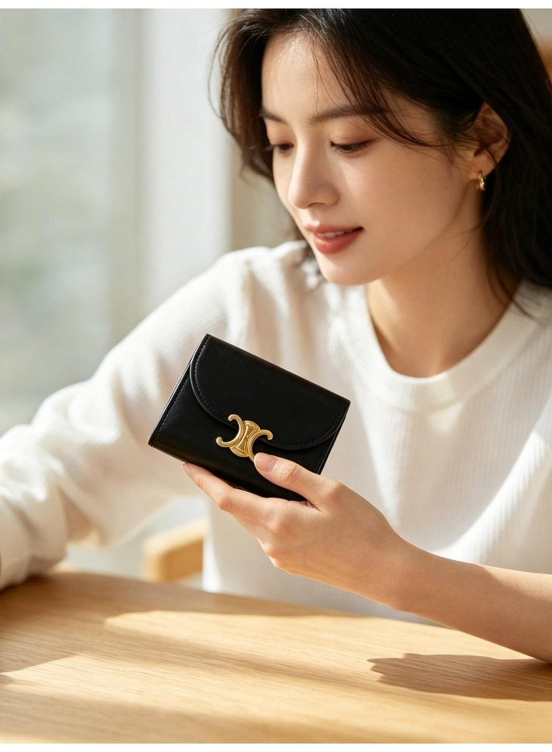 Celine Exquisite high-end wallet ultra-thin, anti-magnetic, multiple card slots, business card holder, convenient for ID storage, suitable for both men and women - Image 2