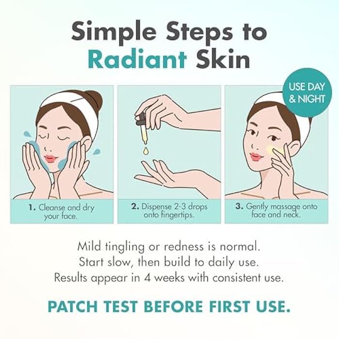 Ebanel Retinol Serum for Face with Vitamin C, Peptides & Hyaluronic Acid, Anti Aging Face Serum for Fine Lines, Uneven Skin Tone, Dark Spots & Texture, Pore Minimizer with Resveratrol & Niacinamide - Image 5
