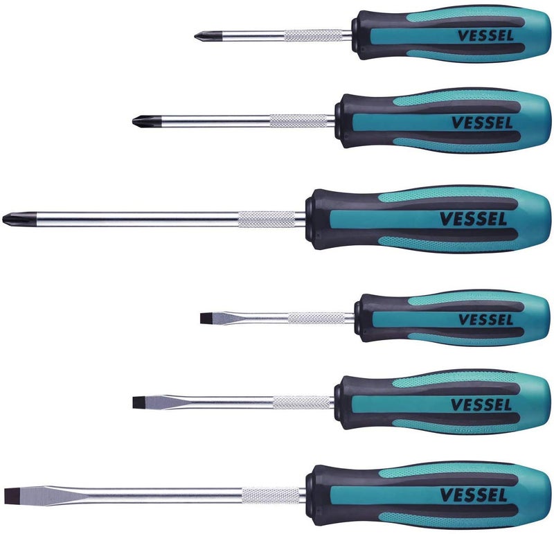 Vessel Megadora Screwdriver Set 6Pcs. 9006Pb (Paper Box) - Image 1