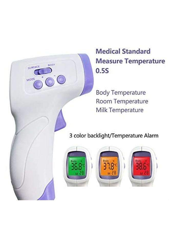Non-Contact Forehead Digital IR Thermometer Gun – Everyday Use for Adults & Kids – Fast & Accurate Temperature Measurement – Easy-to-Use - Image 3
