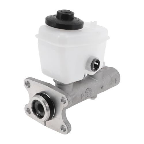 HEROFFIX Brake Master Cylinder with Reservoir No.472013D141 for Toyota Hilux 1988-1997 Hydraulic Master Cylinder Silver Tone,White Aluminum Alloy,Plastic 1 Pc - Image 1