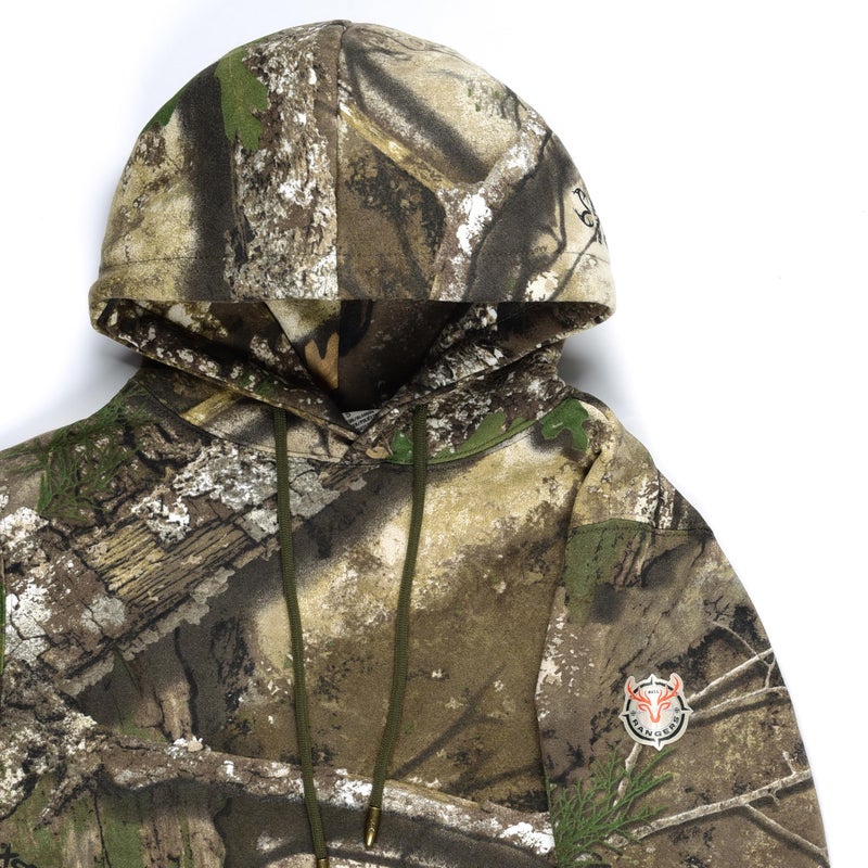 Bell Rangers Realtree APX Camo Hoodie Men and Women - Comfy Cotton Unisex Hunting Outdoor Apparel (Large) - Image 3