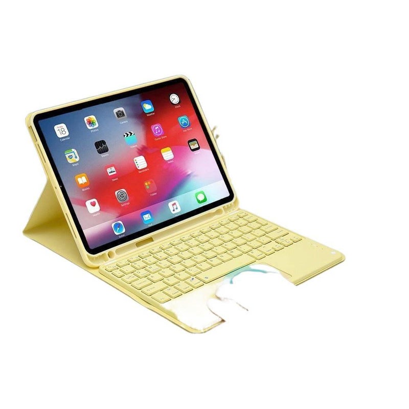 DGG حافظة آيباد متوافقة مع عدة موديلات آيباد مع حامل قلم باللون أزرق باللون الأزرق iPad - Image 3