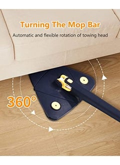 Generic A self-squeezing triangular area of ​​​​the stainless hand, a 360-degree moving area for easy access to dust in the corners and corners  - Image 1
