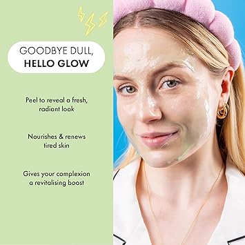 7th Heaven Cucumber Peel Off Face Mask with Hyaluronic Acid Plump and Firm All Skin Types - Image 3