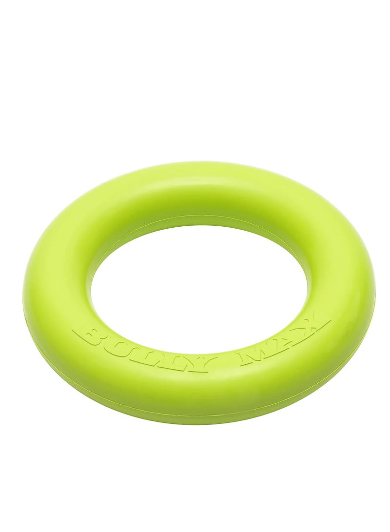 BullyMax Heavy Duty Chew Ring Toy - Green - M
