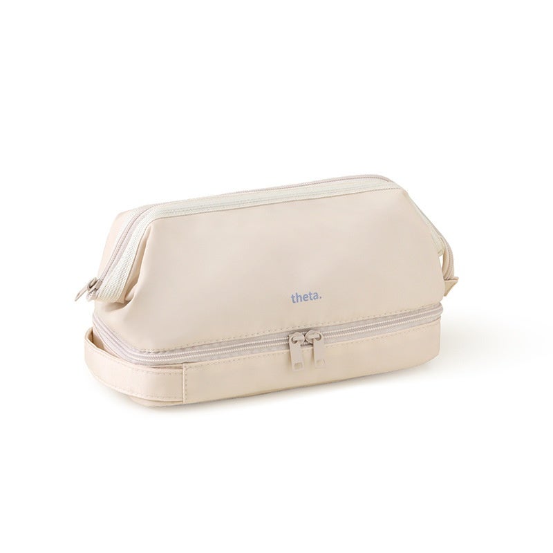 Sports Duffel Bag with Grey Nylon, Easy Store and Carry Design - Image 1