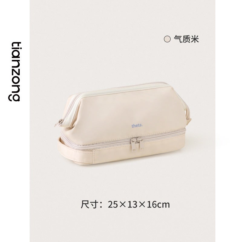 Sports Duffel Bag with Grey Nylon, Easy Store and Carry Design - Image 2