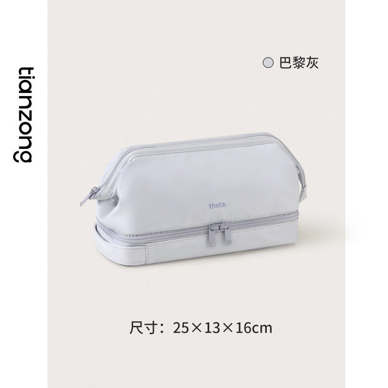 Sports Duffel Bag with Grey Nylon, Easy Store and Carry Design - Image 3