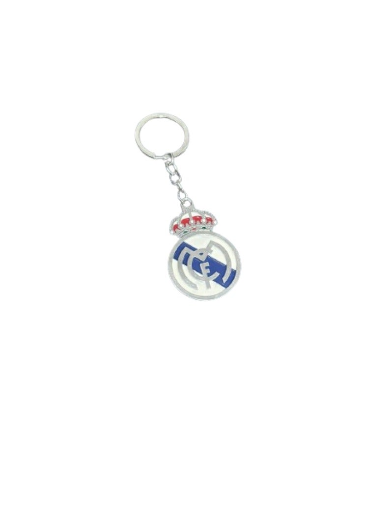 Metal car keychain with Real Madrid Club logo - Image 2
