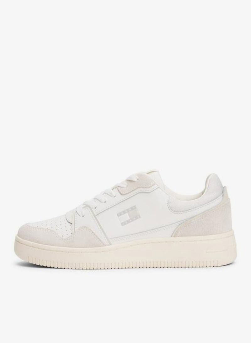 TOMMY JEANS Retro Basket Low Top Sneakers - Image 2