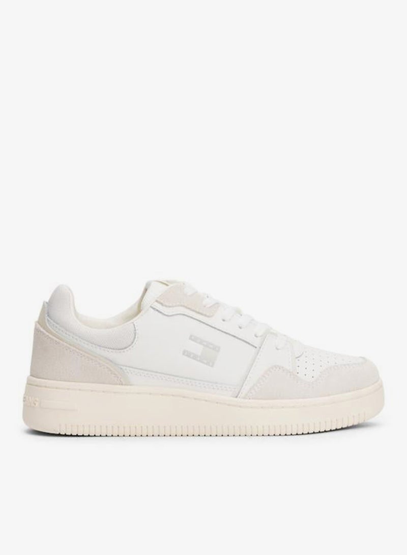 TOMMY JEANS Retro Basket Low Top Sneakers - Image 1