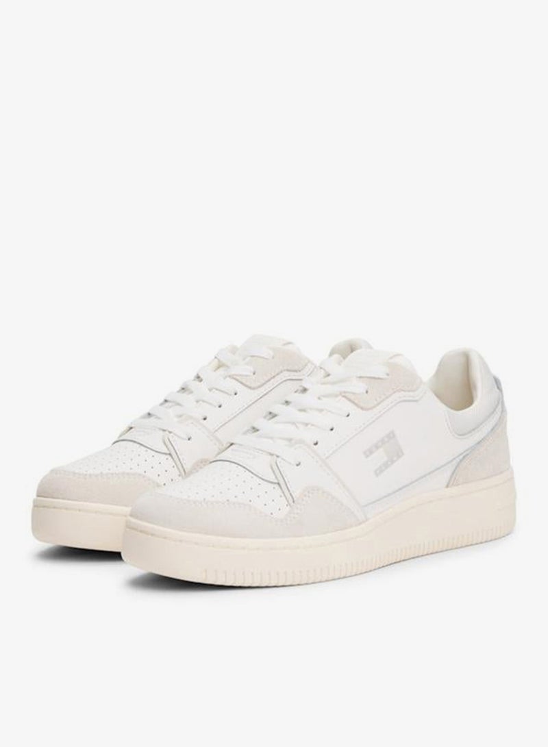 TOMMY JEANS Retro Basket Low Top Sneakers - Image 4