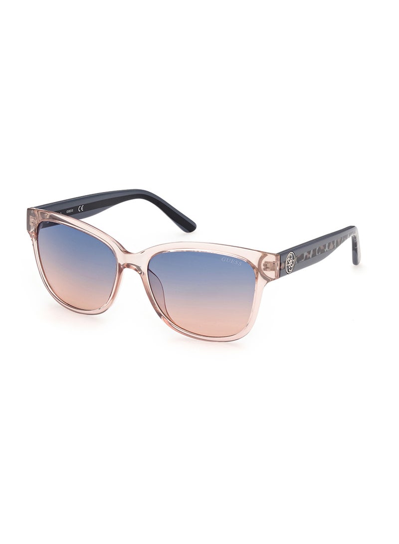 GUESS Women's UV Protection Square Shape Sunglasses - GU782357W56 - Lens Size: 56 Mm - Image 1