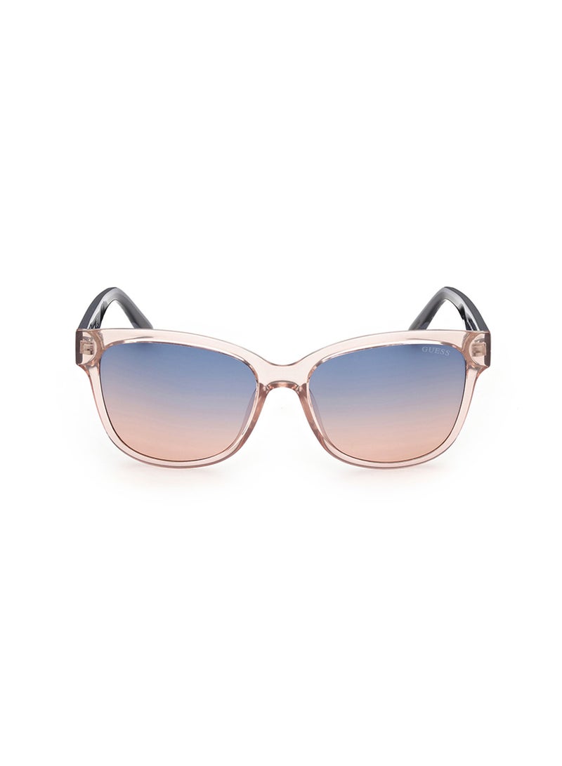 GUESS Women's UV Protection Square Shape Sunglasses - GU782357W56 - Lens Size: 56 Mm - Image 2