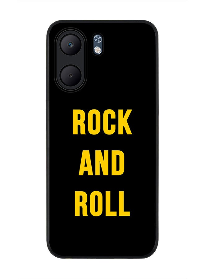 Stylizedd For Oppo A5x 5G / A5x 4G Case,Slim fit Camera Protection, Shockproof Thin Phone cover  - Rock and Roll