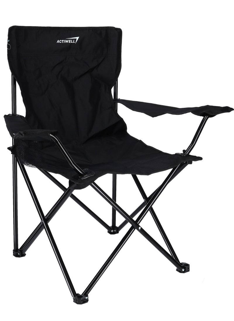 Royalford - Royalford Camping Chair- RF9766| Lightweight, Portable and Foldable, Folds for Portability Steel Frame with Washable Assorted - Image 1