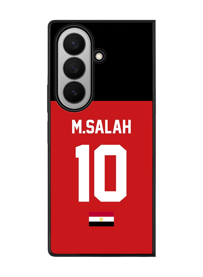 Stylizedd For Samsung Galaxy Z Fold7 Case,Slim fit Camera Protection, Shockproof Thin Phone cover  - Football - Egypt,  M.Salah