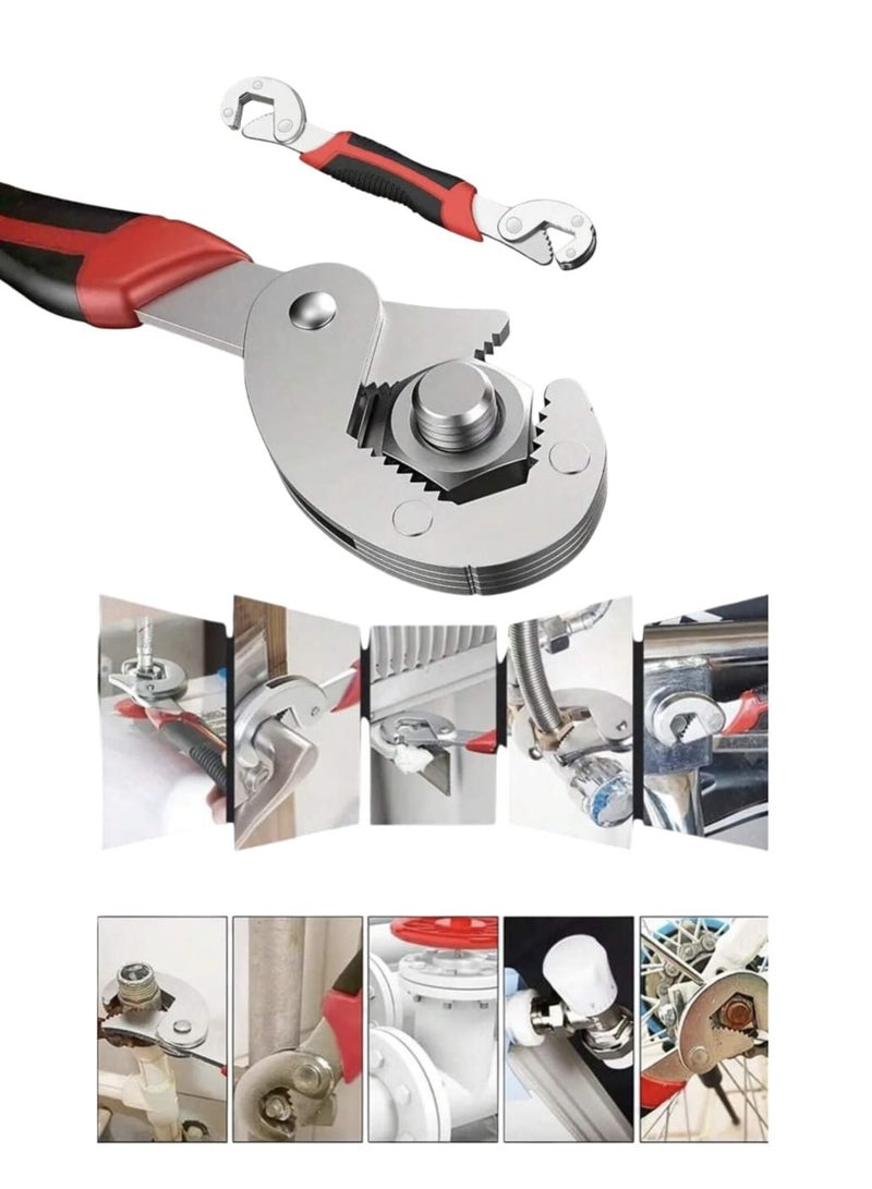 Mini Adjustable Screwdriver Set, Spanner with Quick Release and Automatic Motion Release, Suitable for 6-22mm Range - Image 1