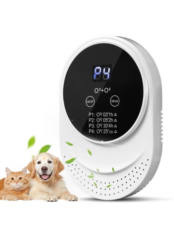 بواو مزيل الروائح الكريهة من فضلات القطط ومُعطر الهواء القابل للتوصيل من BOAO - جهاز تنقية الهواء المحمول المزود بمؤين للأرواح القوية - مثالي للاستخدام في المنزل والحمام والمطبخ والسيارة ومناطق الحيوانات الأليفة - Image 1