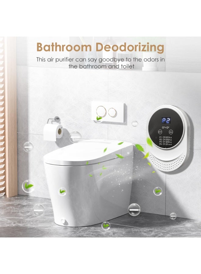 بواو مزيل الروائح الكريهة من فضلات القطط ومُعطر الهواء القابل للتوصيل من BOAO - جهاز تنقية الهواء المحمول المزود بمؤين للأرواح القوية - مثالي للاستخدام في المنزل والحمام والمطبخ والسيارة ومناطق الحيوانات الأليفة - Image 4