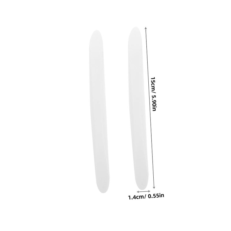 White Car Door Edge Protector 8pcs Invisible Collision Strip Trim Guard - Image 3