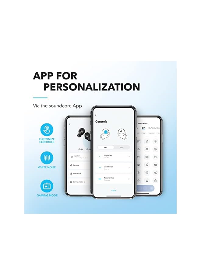 Zaboon Soundcore By Anker A20I True Wireless Earbuds, Bluetooth 5.3, App, Customized Sound, 28H Long Playtime, Water-Resistant, 2 Mics For Al Clear Calls, Single Earbud Mode, Portable Design - Image 3