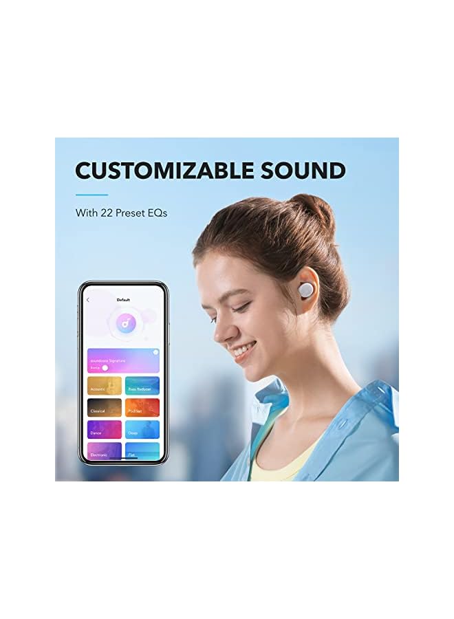 Zaboon Soundcore By Anker A20I True Wireless Earbuds, Bluetooth 5.3, App, Customized Sound, 28H Long Playtime, Water-Resistant, 2 Mics For Al Clear Calls, Single Earbud Mode, Portable Design - Image 2