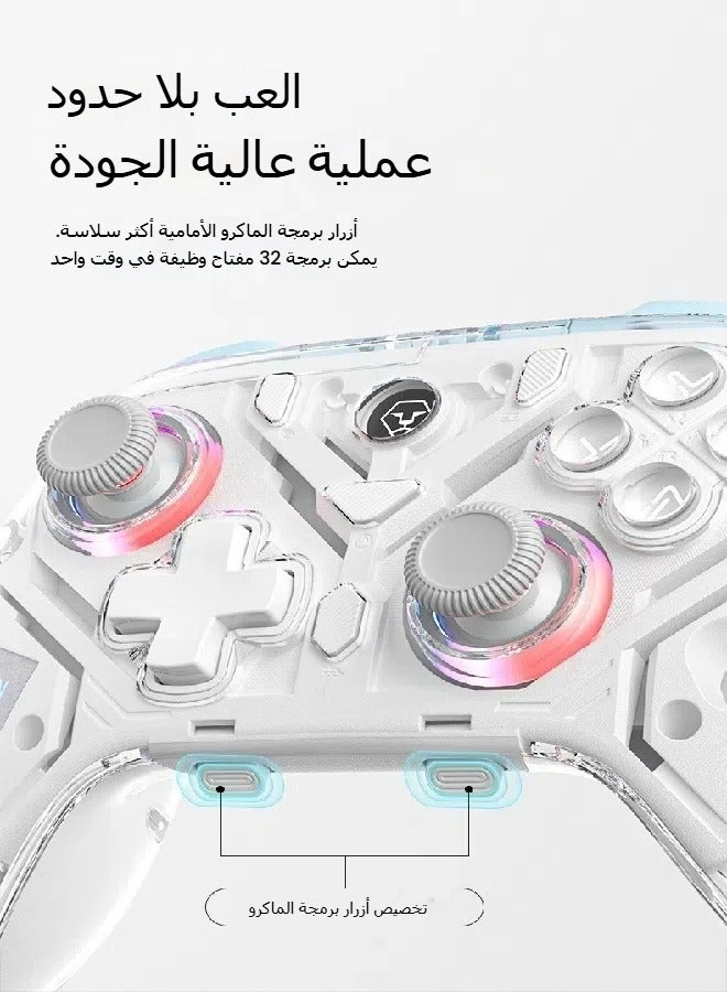 General Aojia Lion Switch Black Myth Magnetic Face Shell Handle Dual Hall PC Computer Gamepad Linear Trigger  - Image 4