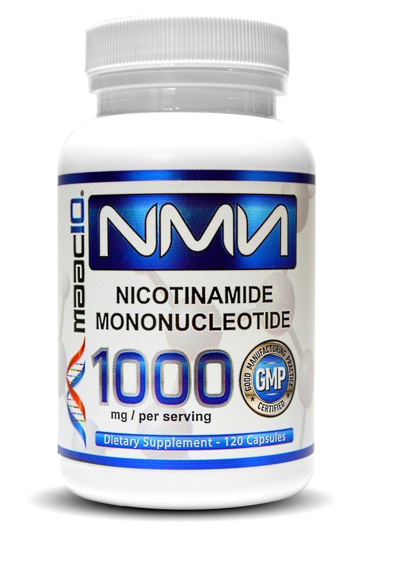 MAAC10 Formulas - NMN 1000mg 120 Capsules - Image 1