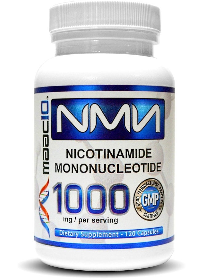 MAAC10 Formulas MAAC10 Formulas M 1000mg Nutritional Supplement Capsule with NMN Nicotinamide Mononucleotide NAD+ Supplement  - Image 1