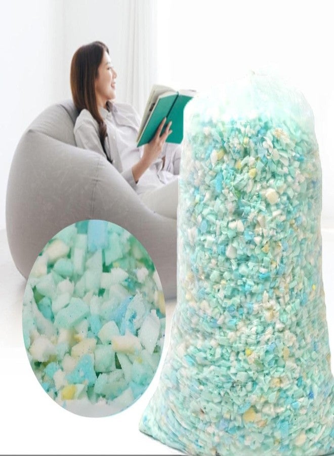 HDMLDP 5LBS Bean Bag Filler High Density Shredded Memory Foam Pillow Stuffing Beanbag Filling for Couch Big Joe Bean Bag Chair - Image 1