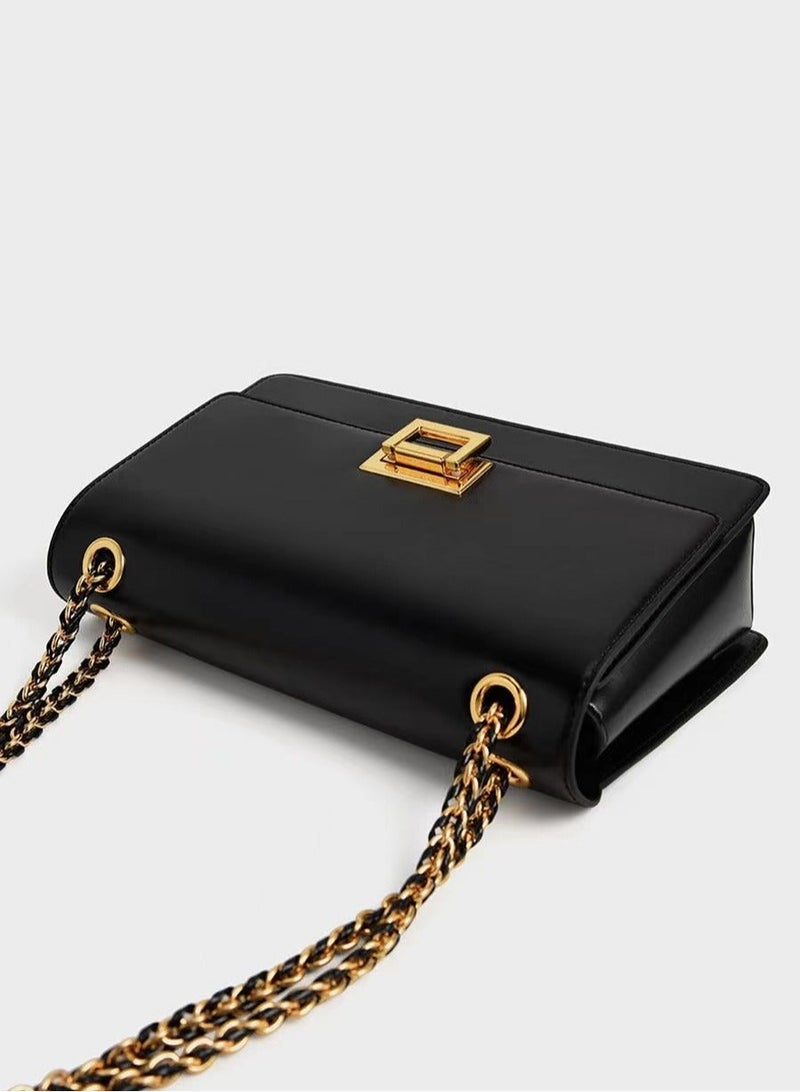 تشارلز & كيث تشارلز وكيث سلسلة حقيبة مربعة صغيرة حقيبة الكتف حقيبة Crossbody - Image 2