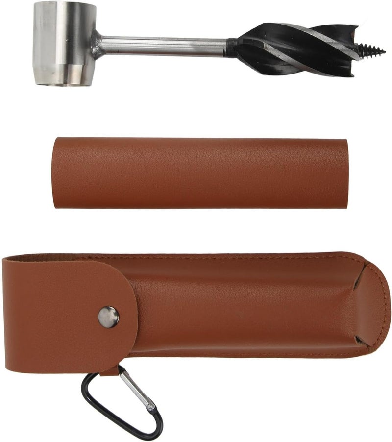 Room to room portable Aramox Durable Stainless Steel Wood Auger Drill Bit Tool for Outdoor Enthusiasts, Hand Auger Wrench Set with Storage Bag (Brown PU Leather Bag and Holster) Multi item matching Trendy varied sizing alternatives Diverse application fit Heat insulation layer Light & heavy use compatible Diverse purchase options Gulf lifestyle friendly Multi-purpose fine material Premium quality Growing order stock support Multiple local stock source Multi usage Universal design Market multi-use trusted quality Meet daily life needs Big & small space compatible All user affordable trusted quality Practical daily solution Heavy load resistant Upgraded quality Longevity upgraded craftsmanship Exclusive bargain Fixed delivery schedule Temp fluctuation resistant crafted quality - Image 5