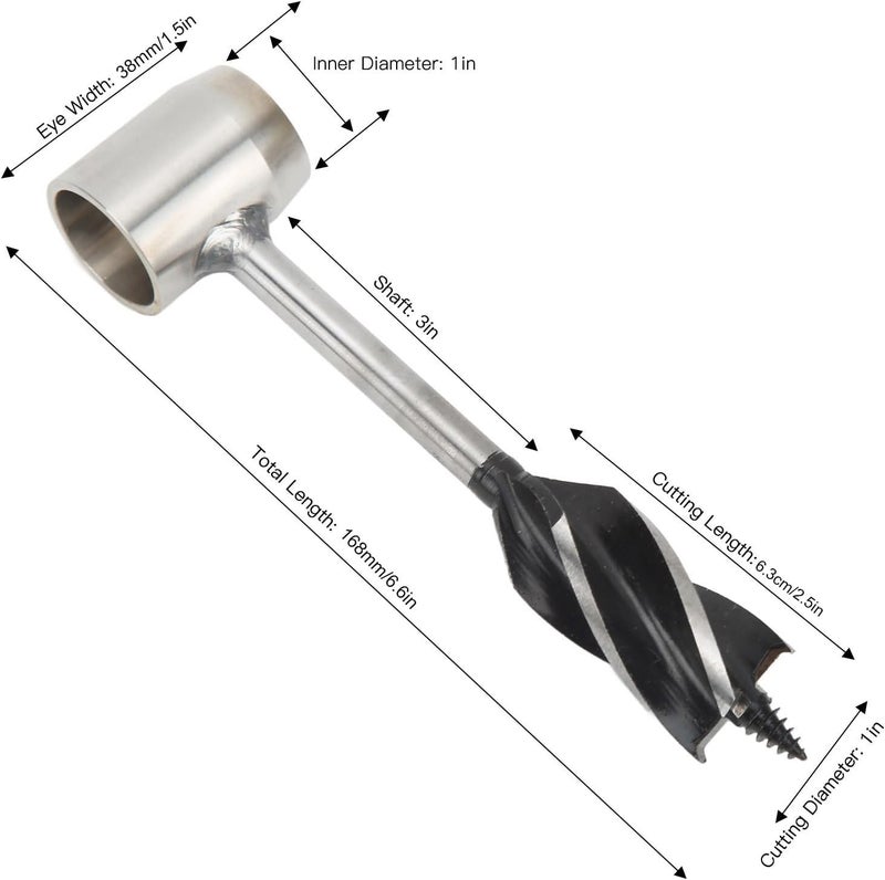 Room to room portable Aramox Durable Stainless Steel Wood Auger Drill Bit Tool for Outdoor Enthusiasts, Hand Auger Wrench Set with Storage Bag (Brown PU Leather Bag and Holster) Multi item matching Trendy varied sizing alternatives Diverse application fit Heat insulation layer Light & heavy use compatible Diverse purchase options Gulf lifestyle friendly Multi-purpose fine material Premium quality Growing order stock support Multiple local stock source Multi usage Universal design Market multi-use trusted quality Meet daily life needs Big & small space compatible All user affordable trusted quality Practical daily solution Heavy load resistant Upgraded quality Longevity upgraded craftsmanship Exclusive bargain Fixed delivery schedule Temp fluctuation resistant crafted quality - Image 2