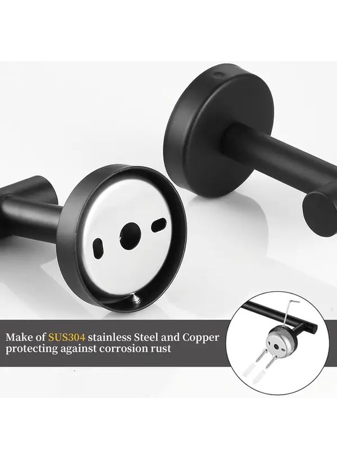 Stainless Steel Wall Mounted Toilet Paper Holder Silvery Rotating Locking Mechanism Modern Design - Image 5