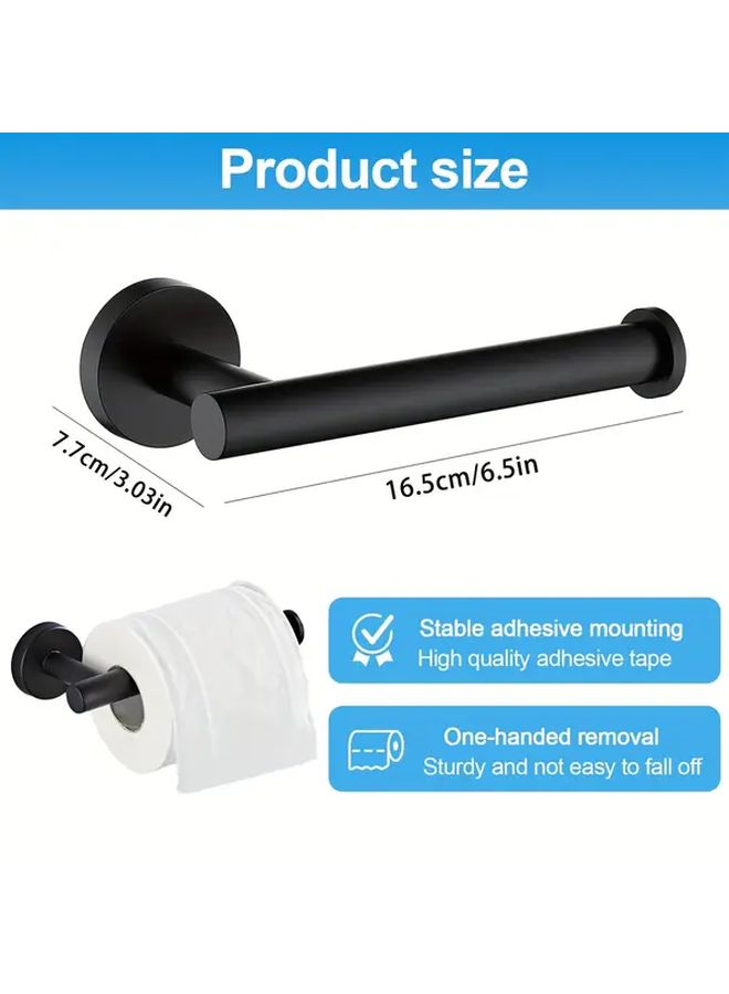 Stainless Steel Wall Mounted Toilet Paper Holder Silvery Rotating Locking Mechanism Modern Design - Image 3