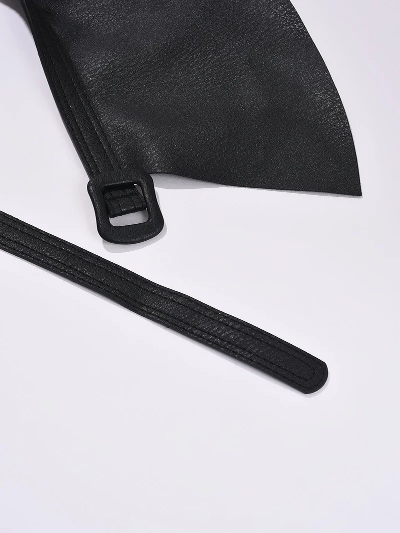 Haute Sauce Black Peplum Belt