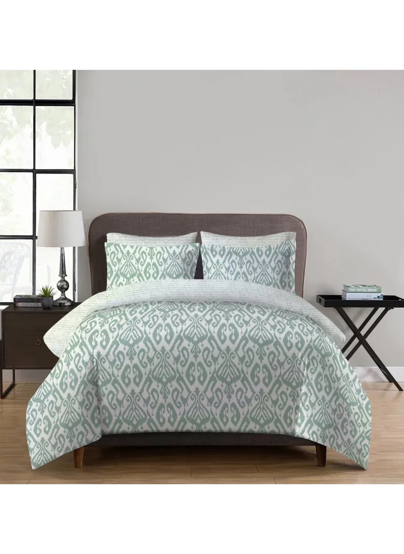 Varessa VARESSA SA TINELL 100% COTTON PRINTED X-KING DUVET COVER SET (4 pcs)