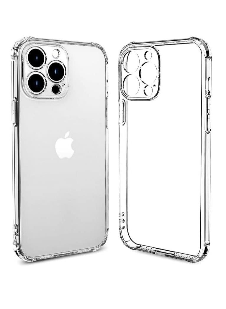 Back Cover with 4 Airbag Corner And camera protection Compatible With iphone 11-6.1 inches - Clear