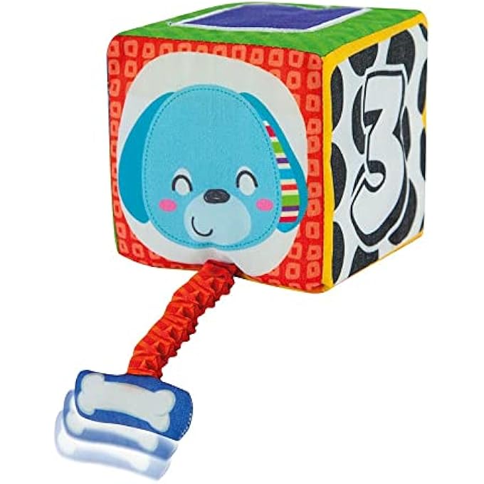 ANIMAL PALS SOFT BLOCKS – SET OF CHUNKY SENSORY FOAM BLOCKS FOR INFANTS & TODDLERS | INTERACTIVE LEARNING CUBES WITH TEXTURES & BRIGHT ANIMAL PRINTS | FOR INFANT AGES 3 MONTHS+ - Image 5