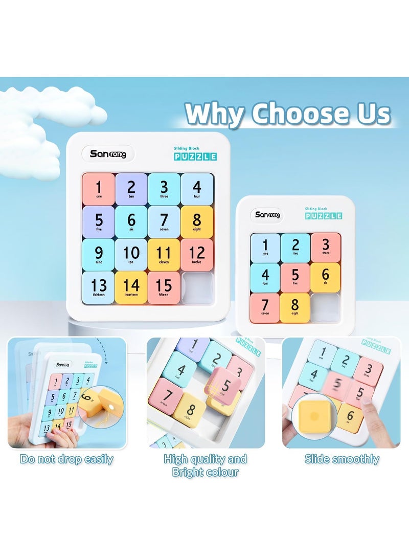 YelaJoy Memory Games for Seniors,Dementia and Alzheimer Activity,Sliding Number Puzzle - Image 5