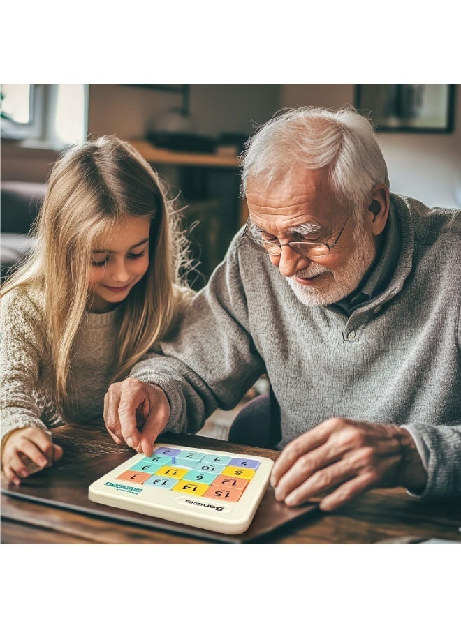 YelaJoy Memory Games for Seniors,Dementia and Alzheimer Activity,Sliding Number Puzzle - Image 3