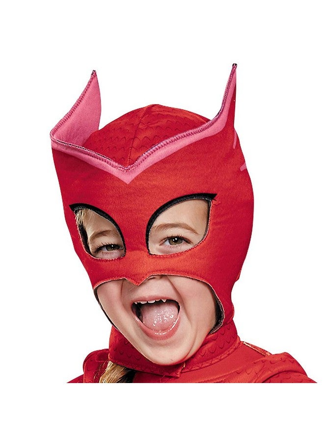 دسغايز زي أوليت الكلاسيكي للأطفال الصغار من بي جي ماسكس، مقاس كبير/4-6X - أحمر - Image 2