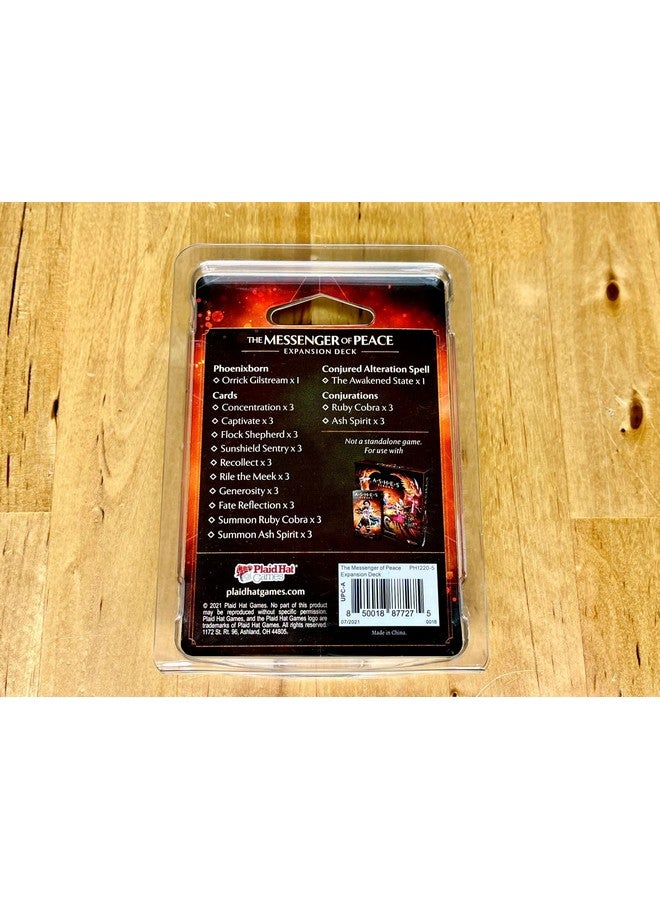 Plaid Hat Games Ashes Reborn The Messenger of Peace Expansion Deck, Strategy Card Game, for 1 to 2 Players and Ages 14+ - Image 3