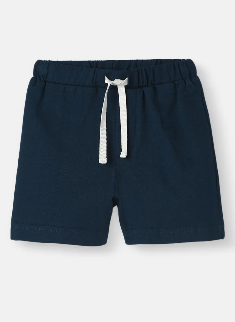 Nautinati Nautinati Boys’ Striped Cotton T-shirt and Shorts | Cotton | Age 3 - 24 Months