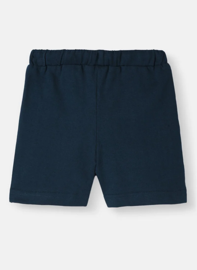 Nautinati Nautinati Boys’ Striped Cotton T-shirt and Shorts | Cotton | Age 3 - 24 Months
