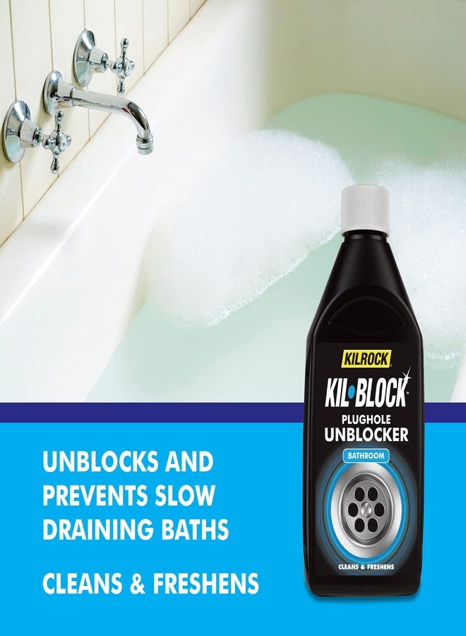 Kilrock Bathroom Plughole Unblocker 500ml - Image 3