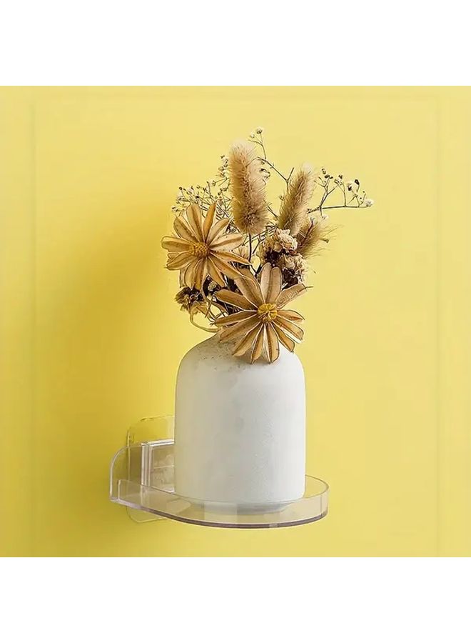 Transparent Wall Mount Camera Bracket No Drilling Required Universal Hook For Home Storage - Image 5
